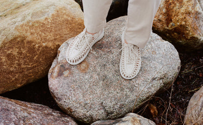 KEEN WOMEN'S UNEEK CANVAS X SKALL - NATURAL/BIRCH