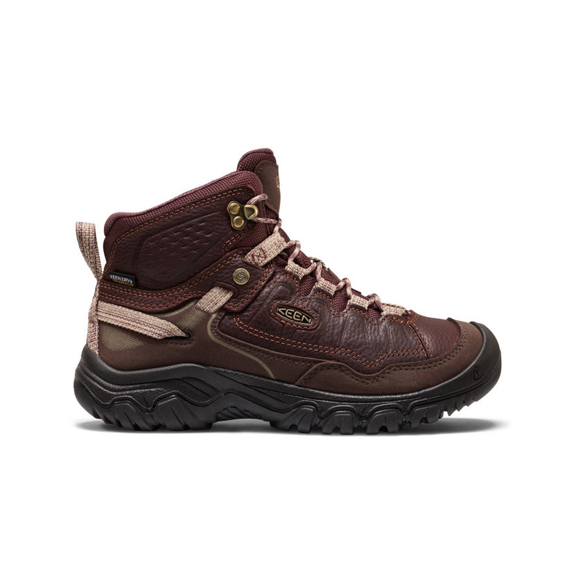 KEEN WOMEN'S TARGHEE IV WP - TUMBLED CHOCOLATE