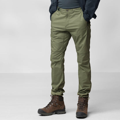 FJÄLLRÄVEN ABISKO HIKE TROUSERS M - BLACK
