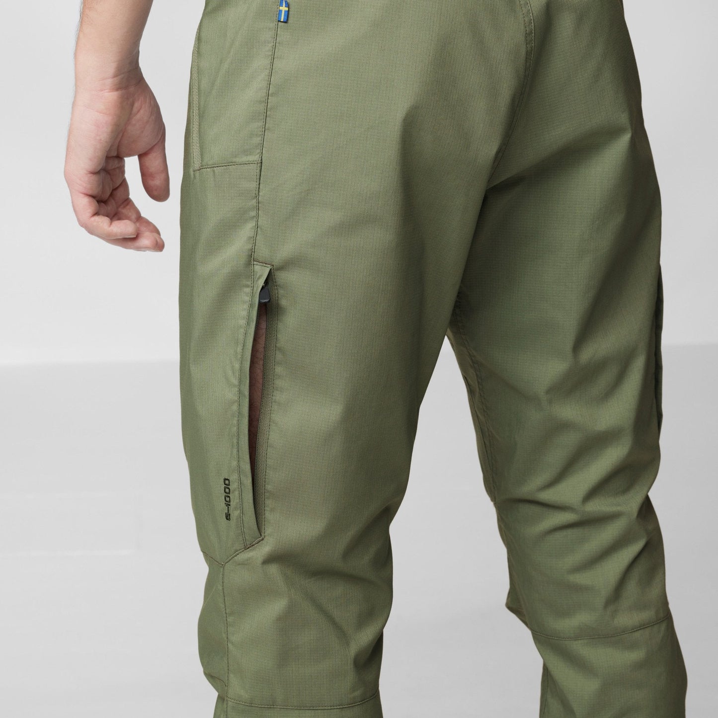 FJÄLLRÄVEN ABISKO HIKE TROUSERS M - BLACK