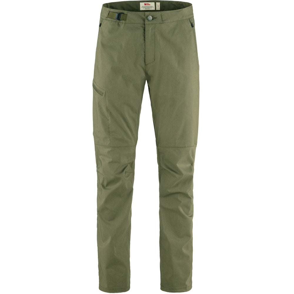 FJÄLLRÄVEN ABISKO HIKE TROUSERS M - LAUREL GREEN
