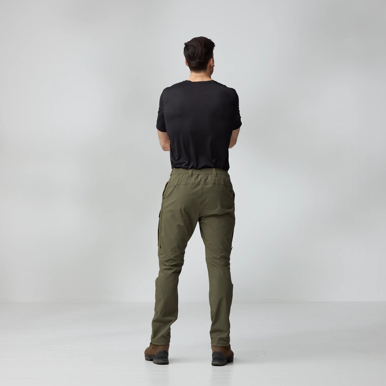 FJÄLLRÄVEN ABISKO HYBRID TRAIL TRS M - SUEDE BROWN