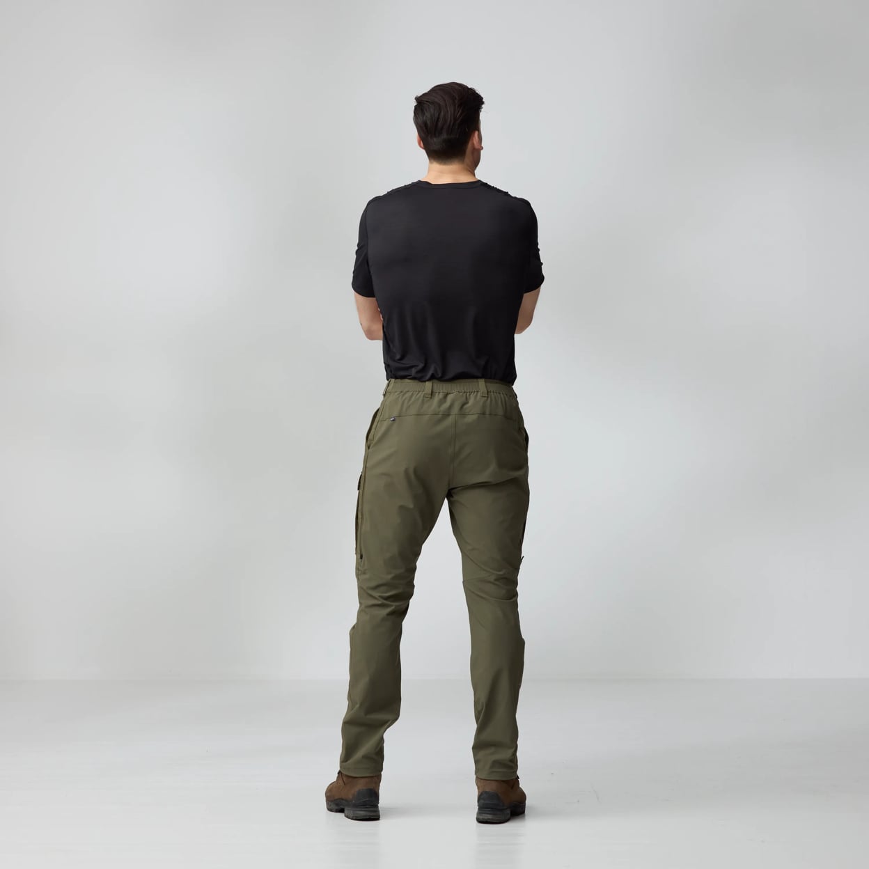 FJÄLLRÄVEN ABISKO HYBRID TRAIL TRS M - NAVY