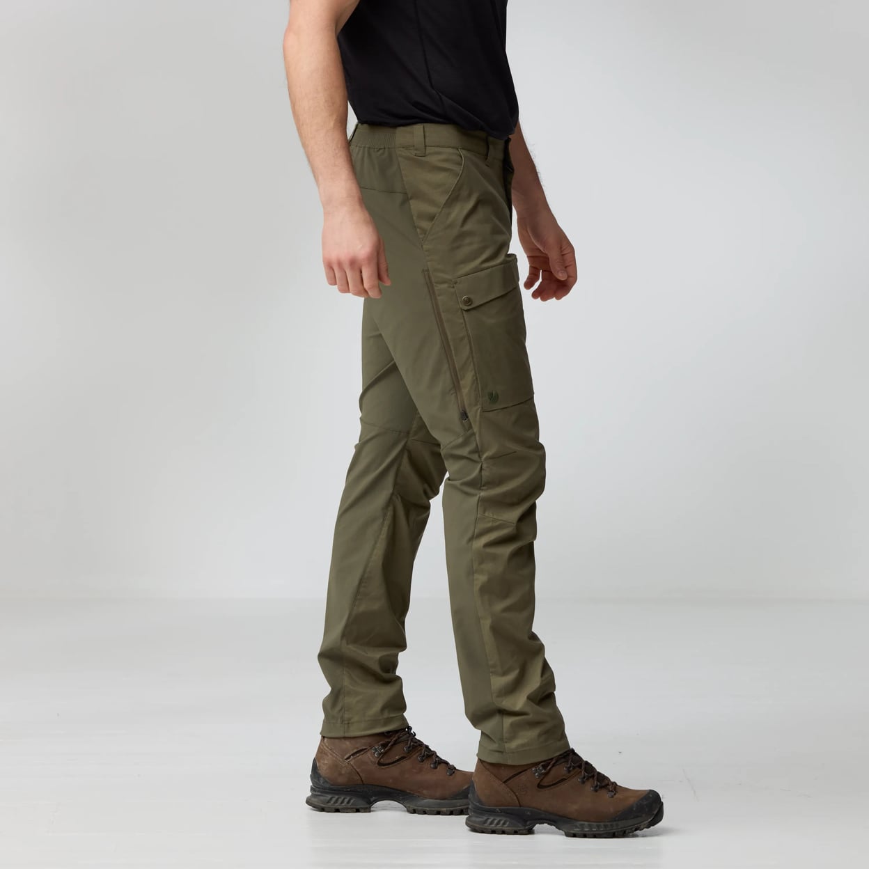 FJÄLLRÄVEN ABISKO HYBRID TRAIL TRS M - SUEDE BROWN