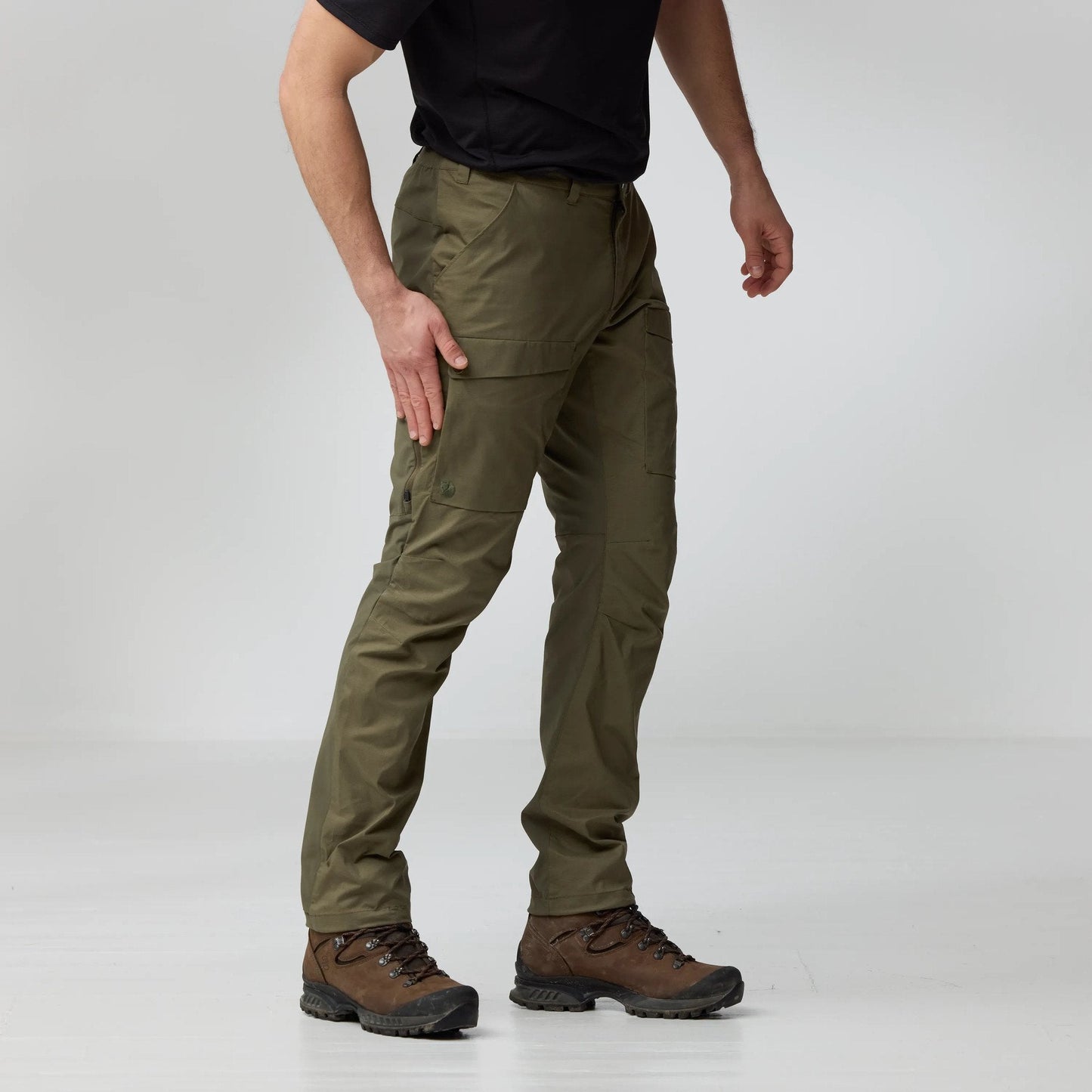 FJÄLLRÄVEN ABISKO HYBRID TRAIL TRS M - SUEDE BROWN