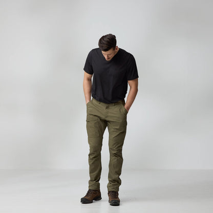 FJÄLLRÄVEN ABISKO HYBRID TRAIL TRS M - SUEDE BROWN