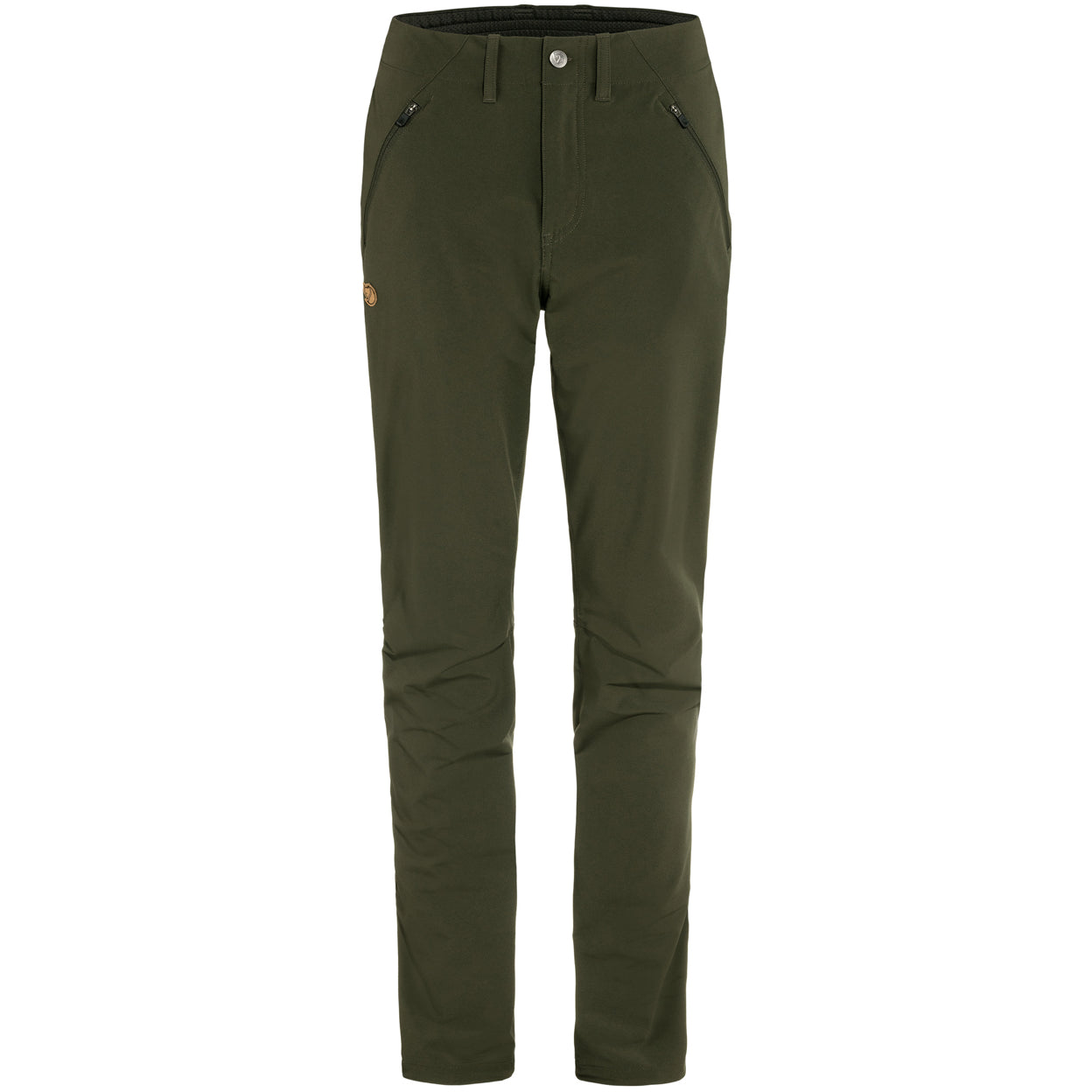 FJÄLLRÄVEN ABISKO TRAIL STRETCH TROUSERS W - DEEP FOREST