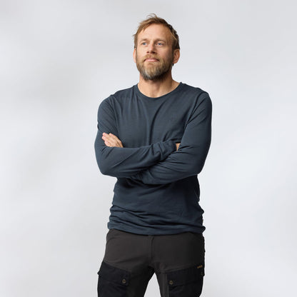 FJÄLLRÄVEN ABISKO WOOL LS M  - BASALT