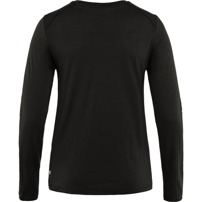 FJALLRAVEN ABISKO LOGO WOOL LS W