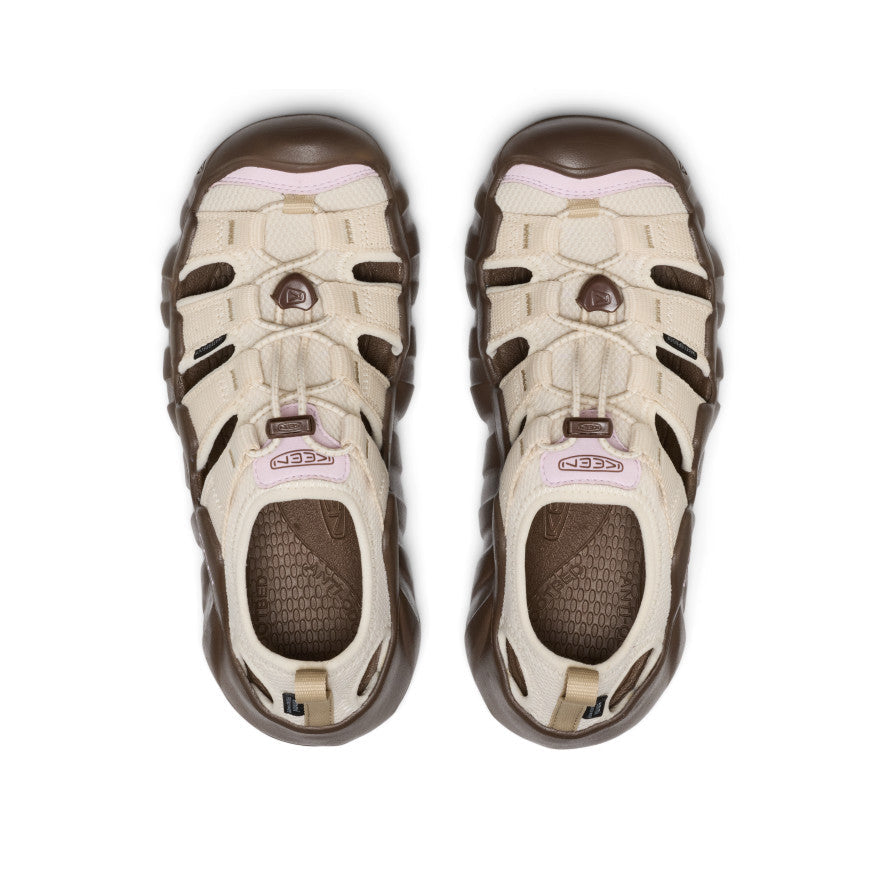 KEEN WOMEN'S HYPERPORT H2 SANDAL X EMMI - BIRCH/DARK EARTH