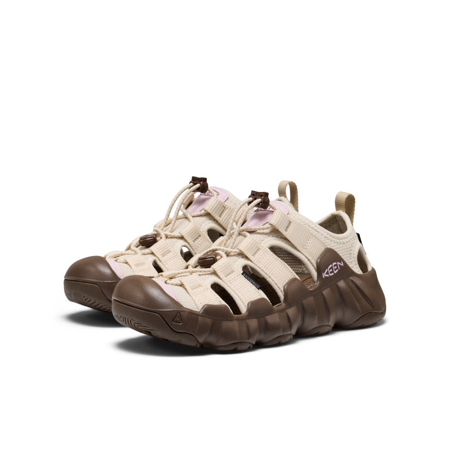 KEEN WOMEN'S HYPERPORT H2 SANDAL X EMMI - BIRCH/DARK EARTH