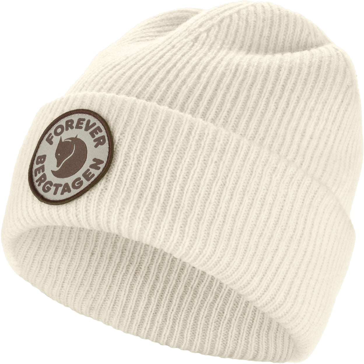 FJÄLLRÄVEN BERGTAGEN FOREVER WOOL BEANIE - CHALK WHITE