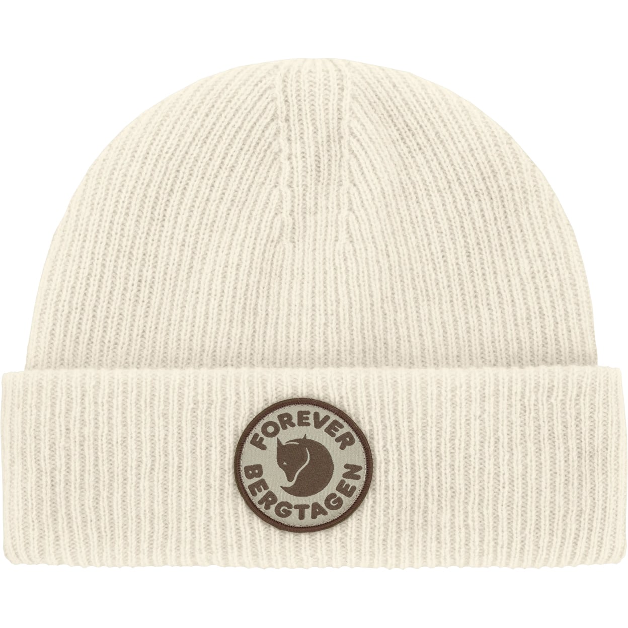 FJÄLLRÄVEN BERGTAGEN FOREVER WOOL BEANIE - CHALK WHITE