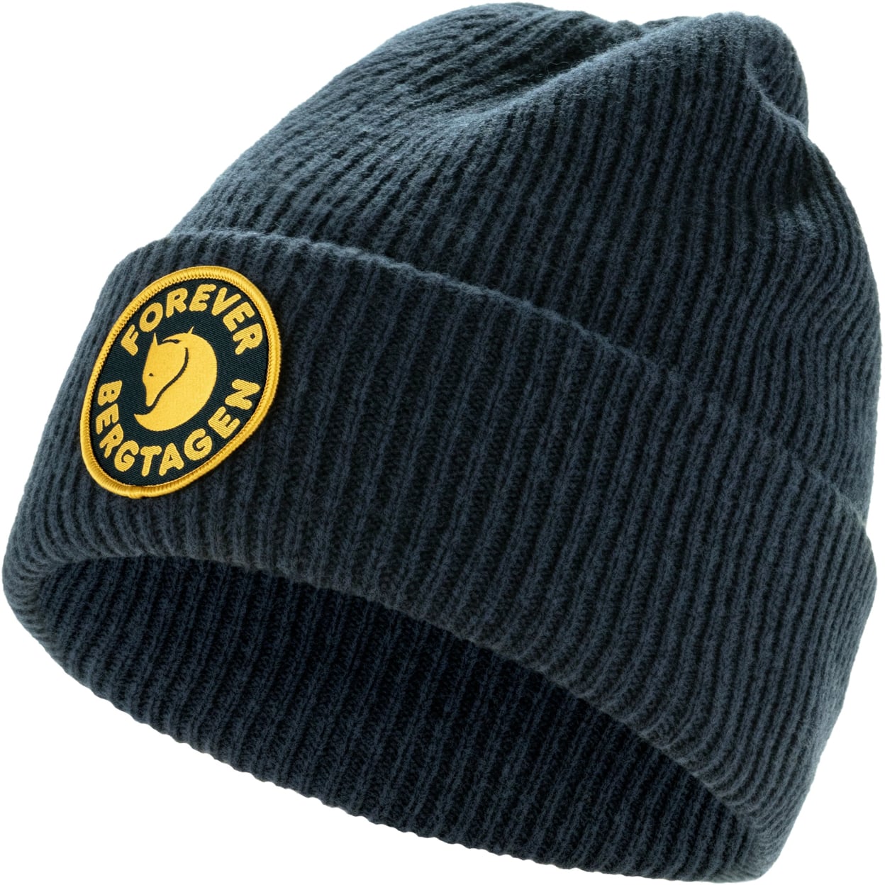 FJÄLLRÄVEN BERGTAGEN FOREVER WOOL BEANIE - DARK NAVY
