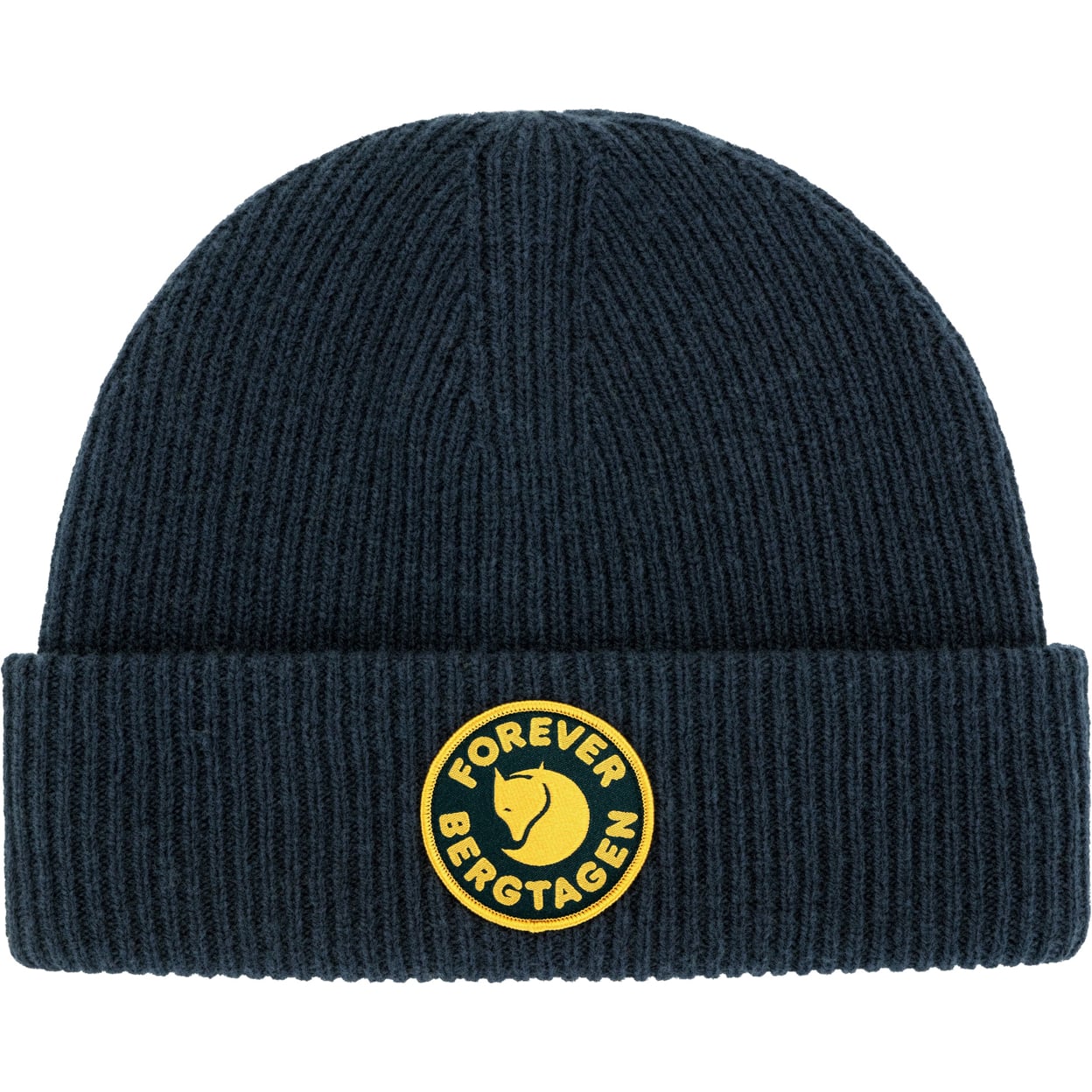 FJÄLLRÄVEN BERGTAGEN FOREVER WOOL BEANIE - DARK NAVY