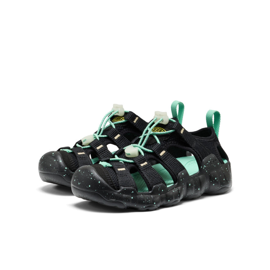 KEEN YOUTH HYPERPORT H2 SANDAL - BLACK STARDUST