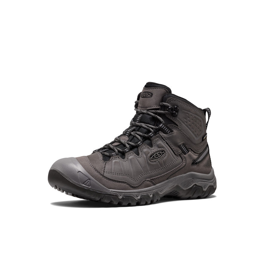 KEEN MEN'S TARGHEE IV MID WP - MAGNET/BLACK