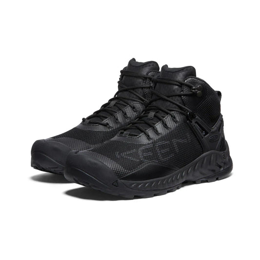 KEEN MEN'S NXIS EVO MID WP - TRIPLE BLACK