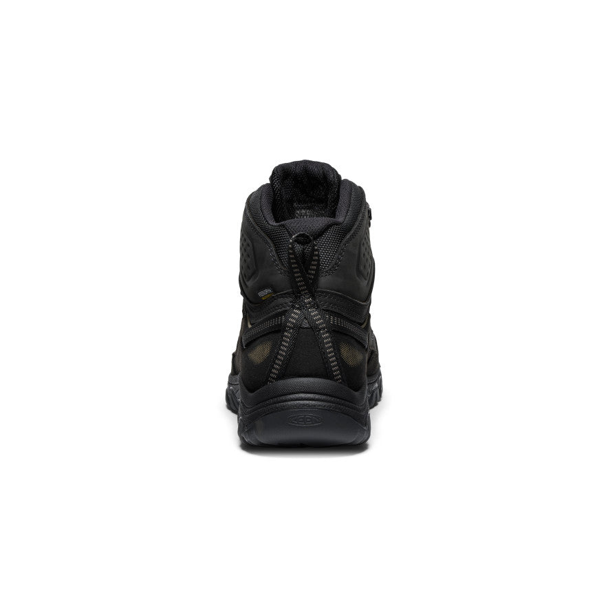 KEEN MEN'S TARGHEE IV MID WP - TRIPLE BLACK