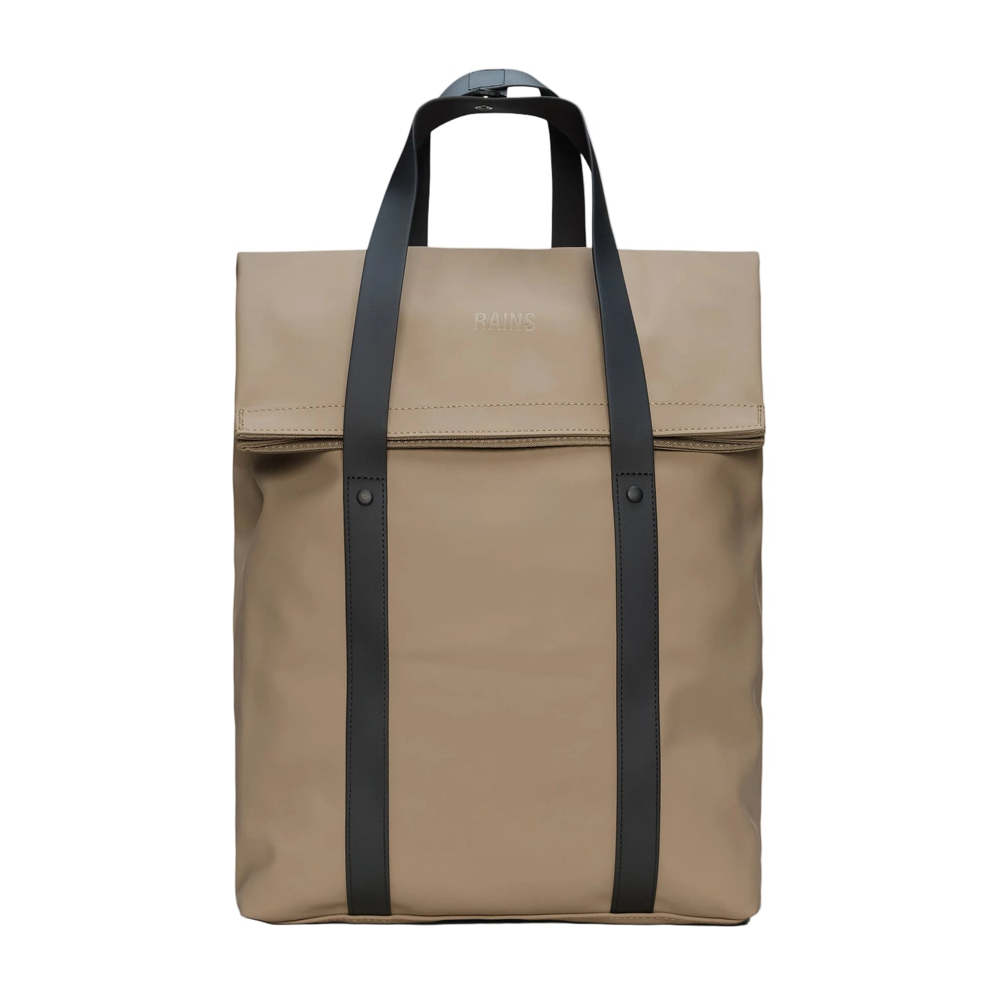 RAINS 2 WAY TOTE BACKPACK W3 BEIGE