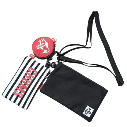 CHUMS 3P SHOULDER POUCH SWEAT NYLON