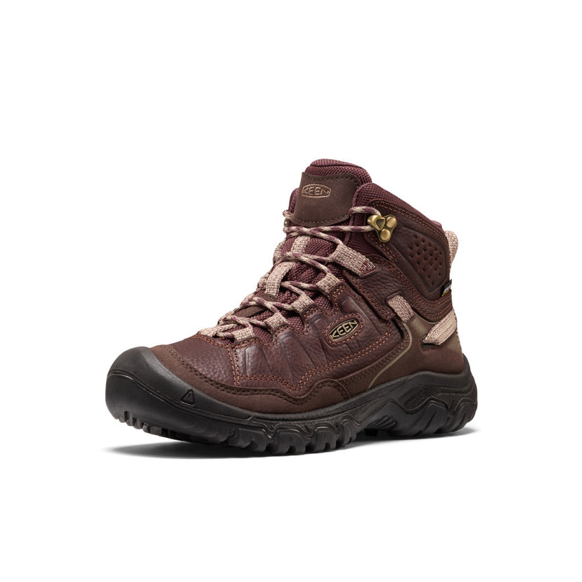 KEEN WOMEN'S TARGHEE IV WP - TUMBLED CHOCOLATE