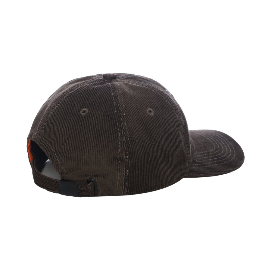 ALLMARCH SNAPBACK HAT CORDUROY DARK BROWN