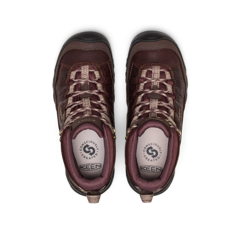 KEEN WOMEN'S TARGHEE IV WP - TUMBLED CHOCOLATE