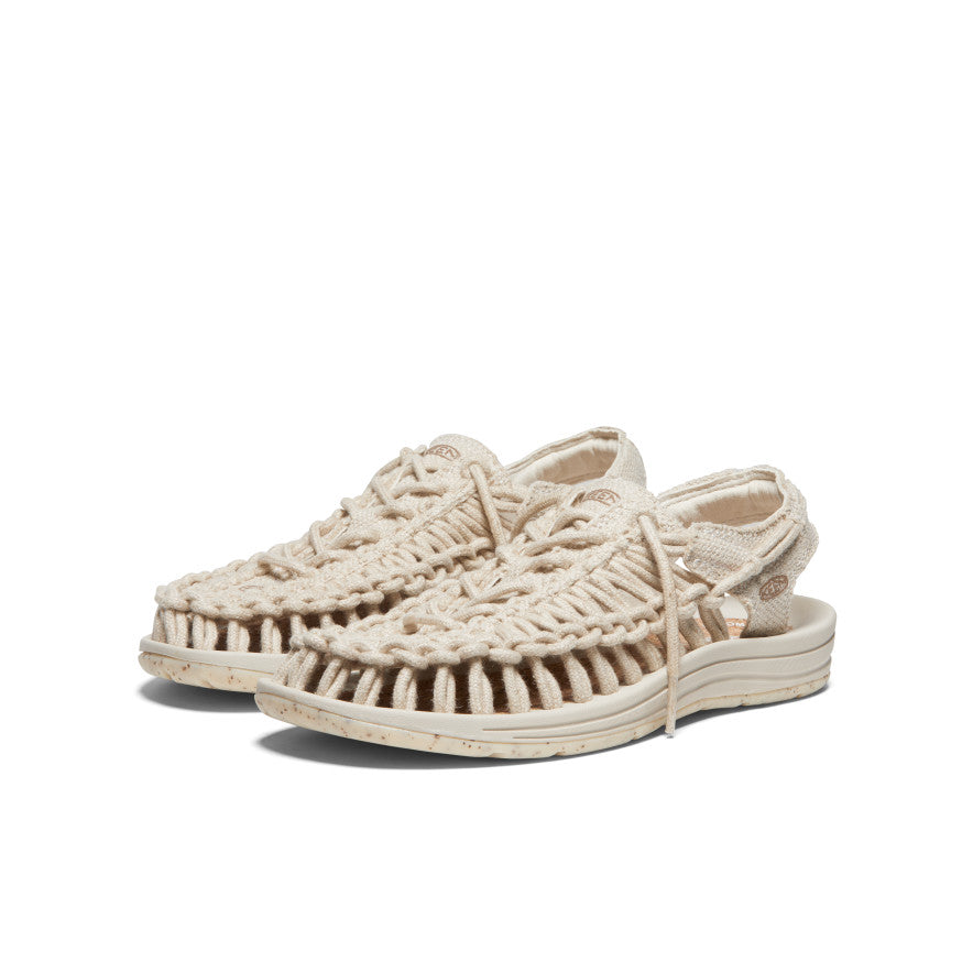 KEEN WOMEN'S UNEEK CANVAS X SKALL - NATURAL/BIRCH