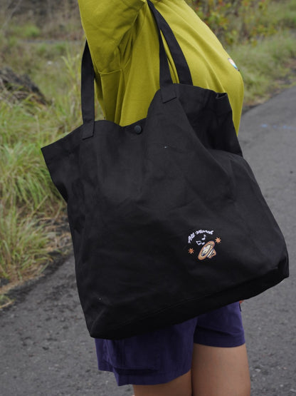 ALLMARCH TOTEBAG MARIMBA BLACK