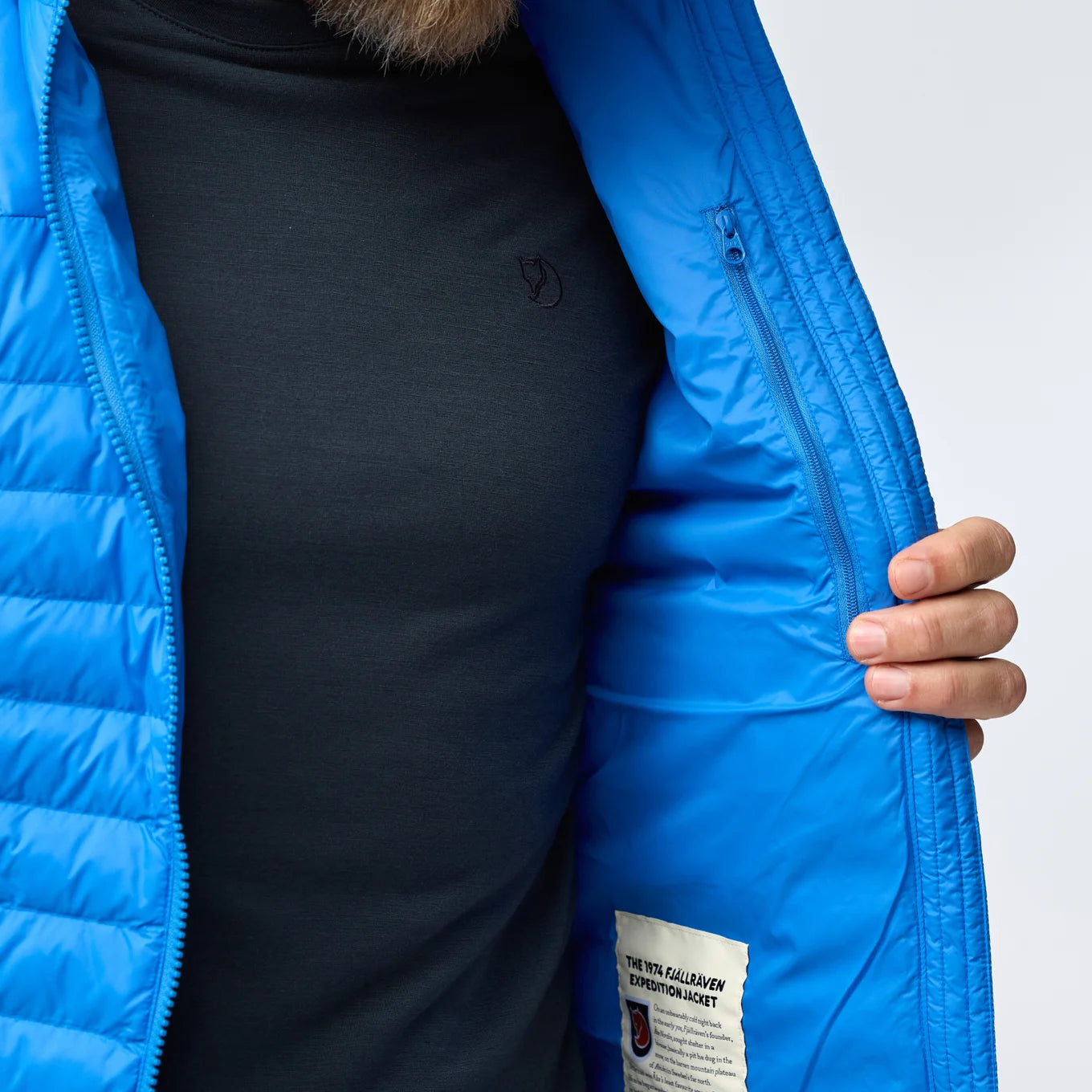 FJALLRAVEN EXPEDITION LATT HOODIE M BLACK