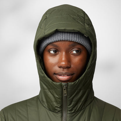 FJÄLLRÄVEN EXPEDITION X-LATT HOODIE W - BLACK