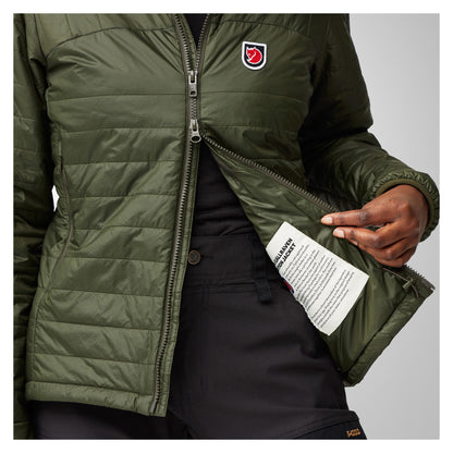 FJÄLLRÄVEN EXPEDITION X-LATT HOODIE W - BLACK