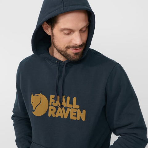 FJALLRAVEN LOGO HOODIE M