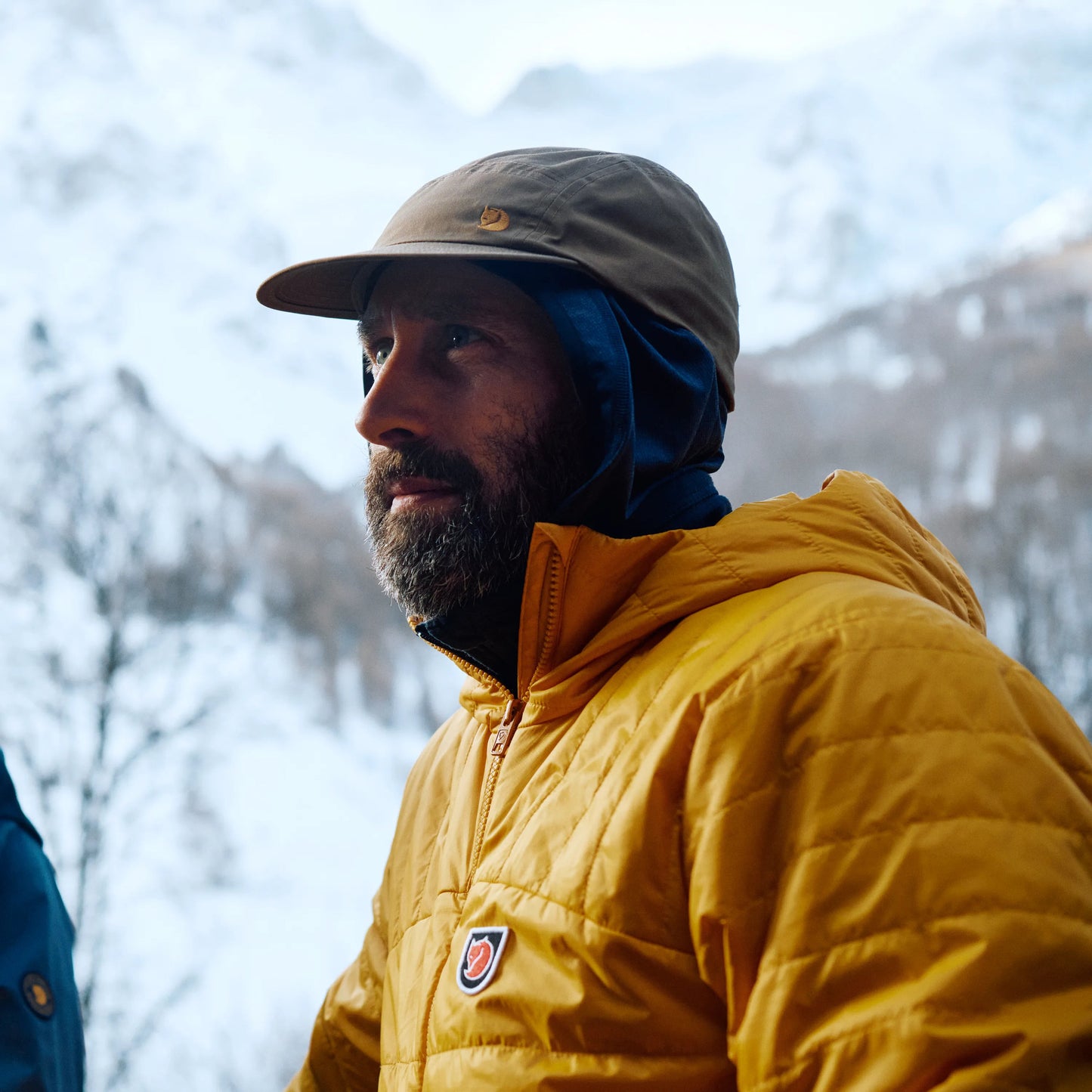 FJÄLLRÄVEN EXPEDITION X-LATT HOODIE M - NAVY
