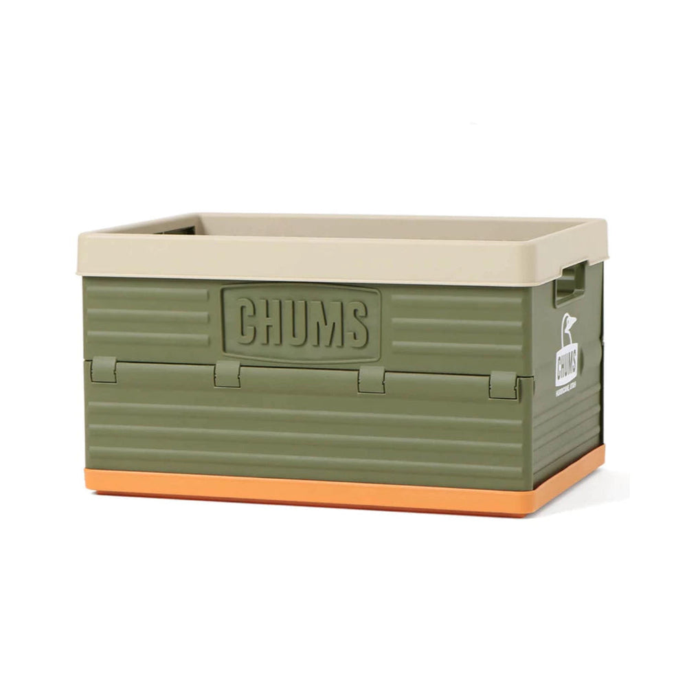 CHUMS CAMPING FOLDING CONTAINER - OLIVE