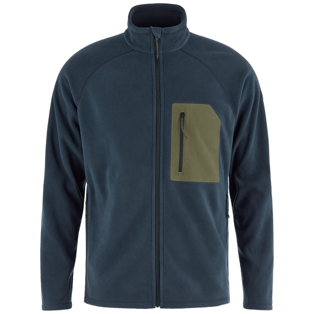 FJÄLLRÄVEN KAIPAK FLEECE - DARK NAVY-LAUREL GREEN