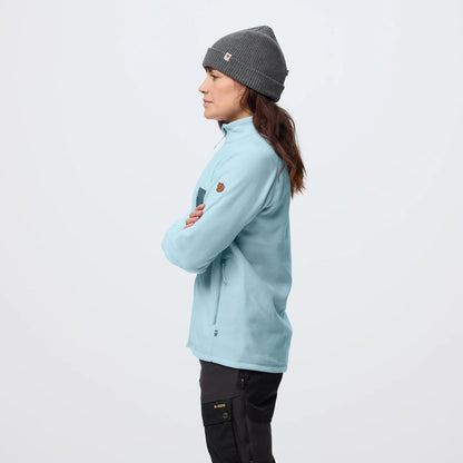 FJÄLLRÄVEN KAIPAK FLEECE - LAVENDER MIST-FOSSIL