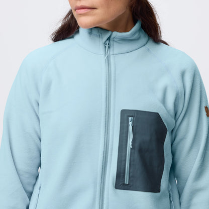 FJÄLLRÄVEN KAIPAK FLEECE - LAVENDER MIST-FOSSIL