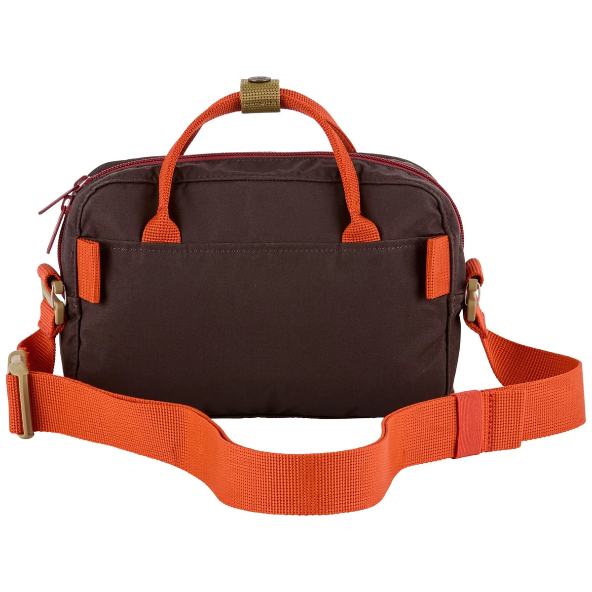 FJÄLLRÄVEN KÅNKEN KONCEPT CROSSBODY - BLACK OAK-ROWAN RED