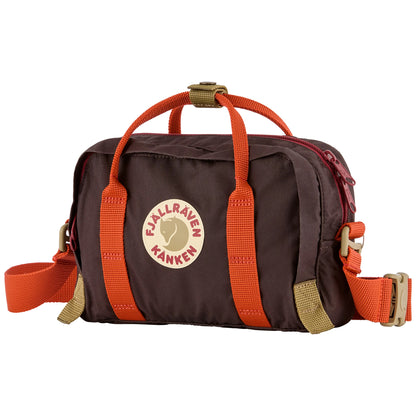 FJÄLLRÄVEN KÅNKEN KONCEPT CROSSBODY - BLACK OAK-ROWAN RED