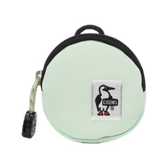 CHUMS RECYCLE ROUND COIN CASE - PASTEL GREEN