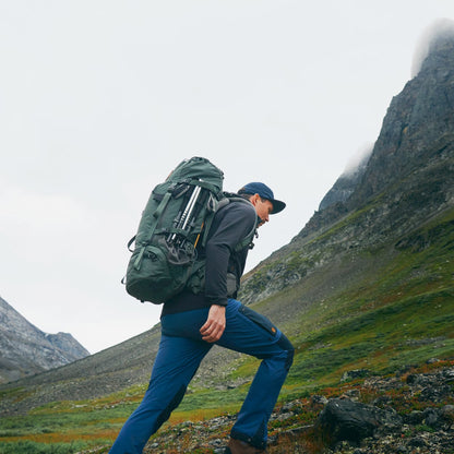 FJÄLLRÄVEN KEB AGILE TROUSERS M - DARK OLIVE