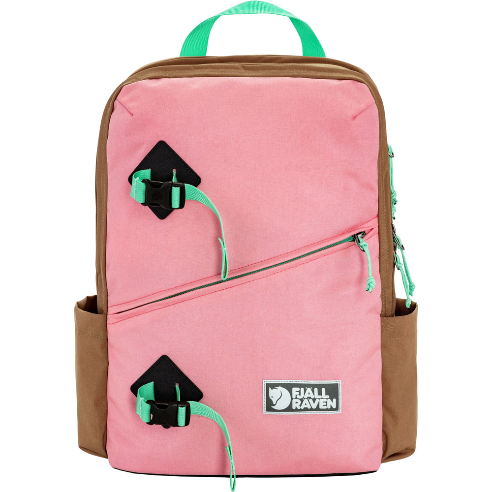 FJÄLLRÄVEN VARDAG BACKPACK 17 POPPY PINK-KHAKI DUST