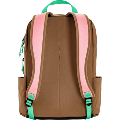 FJÄLLRÄVEN VARDAG BACKPACK 17 POPPY PINK-KHAKI DUST