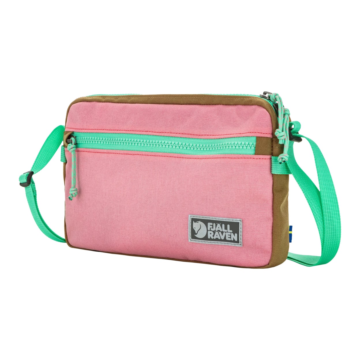FJÄLLRÄVEN VARDAG POCKET LARGE POPPY PINK-KHAKI DUST