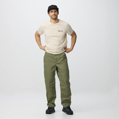 FJÄLLRÄVEN VARDAG RELAXED TROUSERS M - DARK NAVY