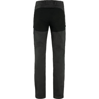 FJÄLLRÄVEN VIDDA PRO VENTILATED TRS M - DARK GREY-BLACK