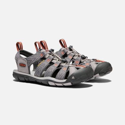 KEEN MEN'S CLEARWATER CNX - GREY FLANNEL/POTTERS CLAY