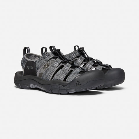 KEEN MEN'S NEWPORT H2 - BLACK/STEEL GREY